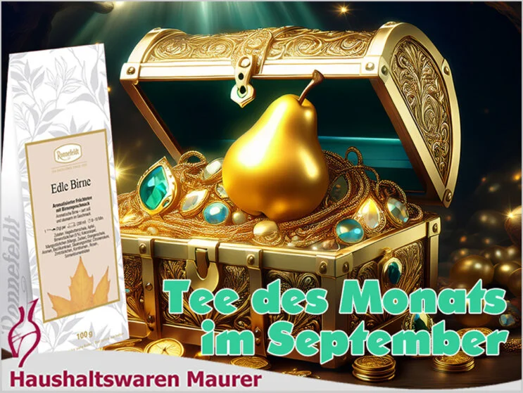 AbbildungTee des Monats September Edle Birne