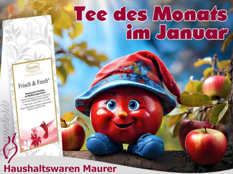 Abbildung  Tee des Monats Januar: Frisch & frech