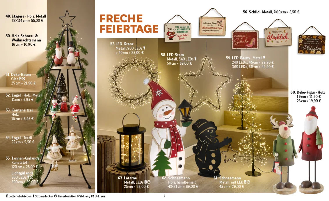 Weihnachtsprospekt Seite 5 - Haushaltswaren Maurer